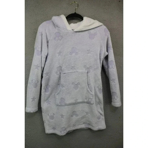 Disney Hooded Plush Fleece Mickey Mouse Gown-Size Small - Picture 1 of 8